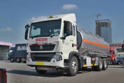 China Sinotruk ZZ1257 T5G High Top Fairing Diesel 240HP 14.5T 6X4 Fuel Tank 20.25m³ HOWO Oil Tanker Truck for sale