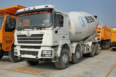 中国 Shaanxi Automobile Heavy Truck Delong F3000 375HP 8X4 Hydraulic Main Seat Concrete Mixer Truck 販売のため