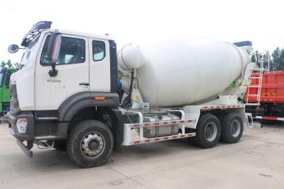 中国 Sinotruk Haohan N7G Flat Top Half Row Seats 380 Horsepower Automatic Air Conditioning 6X4 Concrete Mixer Truck 販売のため