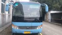 China Coche usado 30 asientos del autobús, autobús usado diesel de la ciudad de Yutong con el motor potente en venta