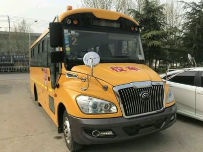 China LHD-van de Diesel de Schoolbestelwagen Modellen Tweede Hand, Gebruikte Kleine Schoolbussen met 37 Zetels Te koop