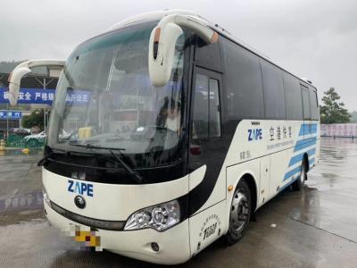 China ZK6858 de Stadsbus van reeksyutong, Wit 19 Seater-Bus Diesel Linkerleidings 2015 Jaar Te koop