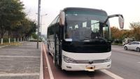 Κίνα ZK6119H2Y 51 χρησιμοποιημένο κάθισμα αριστερό Drive μηχανών diesel λεωφορείων επιβατών σχεδόν νέο με την αυτόματη πόρτα προς πώληση