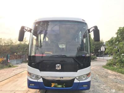 Cina Porte ibride Petrolio-elettriche del motore 155kw del WP del veicolo elettrico le doppie rivestono di pelle Seat hanno utilizzato la vettura Bus Zhongtong LCK6101 47Seats in vendita