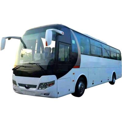 Chine Les sièges utilisés de l'autobus ZK6110 51 de Yutong ont employé les portes à deux battants gauches de direction de châssis en acier de bus touristique à vendre