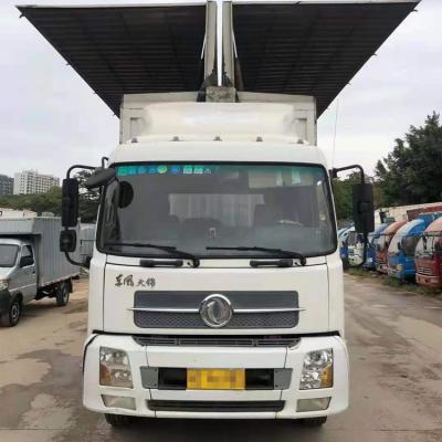 Κίνα Χρησιμοποιημένο DONGFENG Van Cargo Truck 6 κυλά το πετώντας φτερό Van 180hp Truck 4X2 προς πώληση