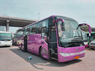 China Used Kinglong Bus XMQ6117 44 Seats Rear Engine Double Doors Airbag Chassis Used Coach/Tour Bus for sale