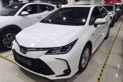 China Gebruikt Corolla-Auto Eclectisch Voertuig met Corolla 2021 de Pionier s-CVT 5 van 1.2T Zetels Witte Kleur Te koop