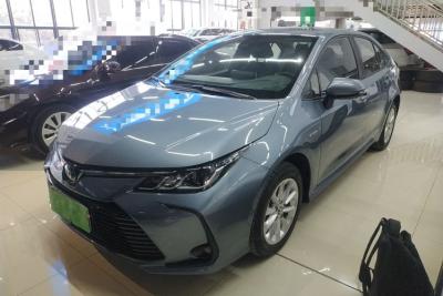 China Gebruikt Corolla-Auto Elektrovoertuig met Corolla 2021 de Pionier s-CVT 5 Zetels Blauwe Kleur 4 Deuren SUV van 1.2T Te koop