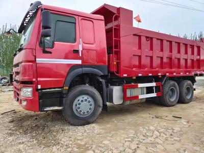 China Van de de Hand de Chineesvrachtwagen 6*4 8*4 van Howotipper truck used dumper 371/375hp Tweede Rechtse Aandrijving Te koop