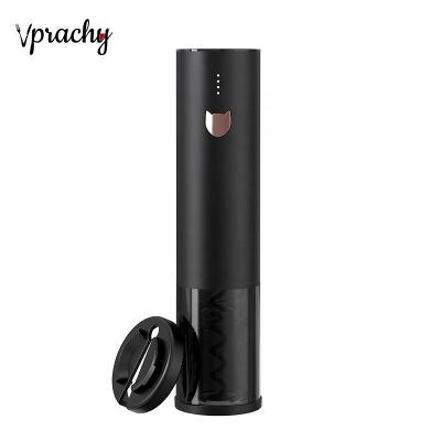 China Modern Electric Wine Opener One-Button Fasihon Prospect Lithium Corkscrew Wine Opener Rechargeable Electric Gift Box Packaging for sale