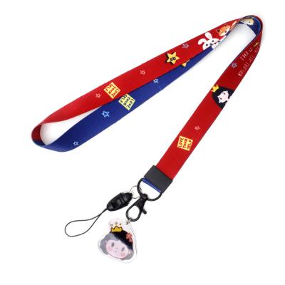 China 2023 New Sublimation Logo Leather Wrist Lanyard For Luxury Hot Teachers for sale