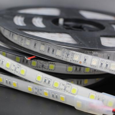 China New high quality theme park white led strip light 7.2w 30Leds/m soft waterproof strip led light IP68 5050 for sale