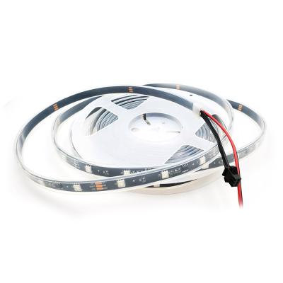 China High Density Accessible 30Leds/m Desktop 12v Ws2811 Led Strip RGB IP67 Factory Price 2 Year Warranty for sale