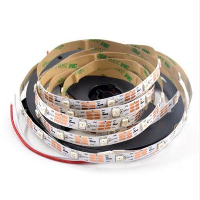 China Residential 16.4ft 150 Pixels WS2812b RGB Strip Light Upgraded Individually Accessible Dc5v 2.5mm Thickness for sale