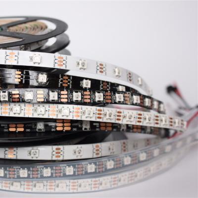 China New fashionable LANDSCAPE black 5050 RGB FPC led strip light 5v 72leds/m IP65 ws2812b for sale