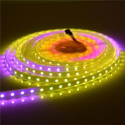 China Theme Park WS2812b RGB Led Digital Strip With IP67 Controller Wholesale Price Remote Waterproof Accessible UV for sale