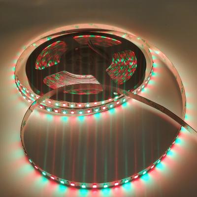 China LANDSCAPE 24v 12v 2835 5 Meter 2835 Light Red And Green Color Controllable Led Strip Lights 120leds for sale