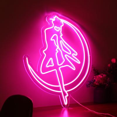 China Safe Neon Sign Led Lighting Strip 12v Waterproof Sign Flexible Led Neon Lights Silicone Tube 1m Led Logo Neon Sign for sale