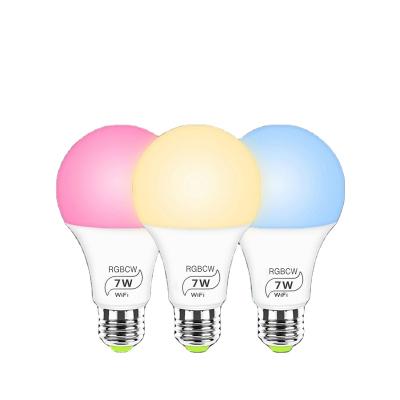 China Indoor lighting smart wifi led control color rgb bulbs lamp 14w rgb bulb led lights rgb bulb a19 9w for sale