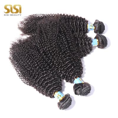 China No Tangle No Shedding Wholesale Bundle Virgin Hair Mongolian Hair Weave , Wet And Wavy , Full Cuticle Curly Mongolian Hair Extension Manufacturer for sale