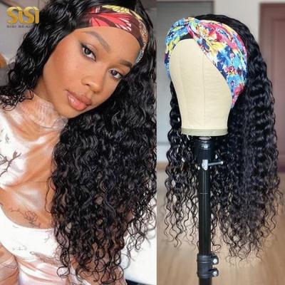 China Wholesale Human Hair Afro Kinky Curly Headband Wigs Headband Wig, Curly Headband Wig, Body Wave Headband Wig for sale