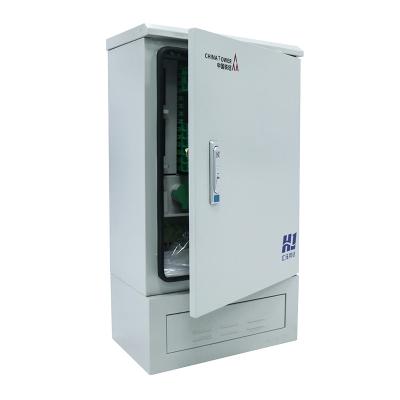 China Huijue Indoor Popular Outdoor Fiber Optic Cross Connect Cabinet On Sale For Good Price On Sale for sale