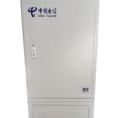 China Huijue Indoor Outdoor Fiber Optic Cross Link Cabinet Odf Rack FTTH Brackets And Enclosure 432 On Sale For Good Price for sale