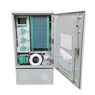 China HUIJUE FTTH 576 576 Network Core Fiber Distribution Hub Cabinet SMC Fiber Outdoor Waterproof Outdoor Cabinets ODF ODB for sale