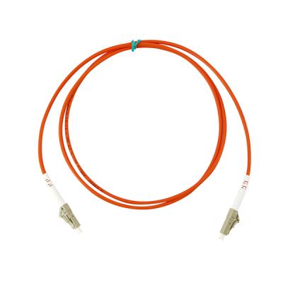 China FTTH/FTTX OM1 Multimode 3.0mm Fiber Optic Patch Cord Simplex LC UPC-LC UPC 1M for sale