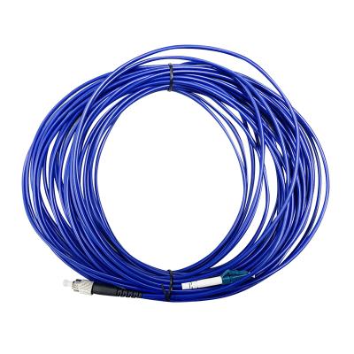 China FTTH LC ST/UPC duplex fiber optic patch cord 0.9mm 3mm 3 meter fiber optic patch cord HJ-FOP878 for sale