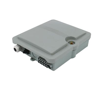 China FTTTH FTTTB FTTTX 8 Outdoor / Left Indoor Fiber Optic Cable Small Terminal Box , Cable Connect Distribution Box for sale