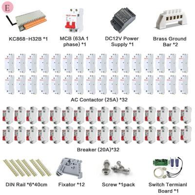 China 32 Channel Sealed Home DIY KC868-COLB ITFFF Voice Logic Controller Ethernet Wifi Relay App Compatible with Loxone for sale