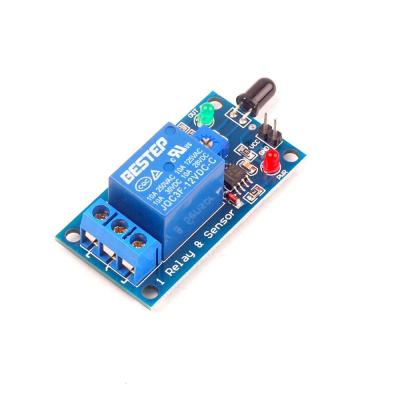 China Universal 12V Flame Sensor Module Fire Sensor Detection Alarm For kc868-h8 h32 Smart Home System Fire-Sensor for sale