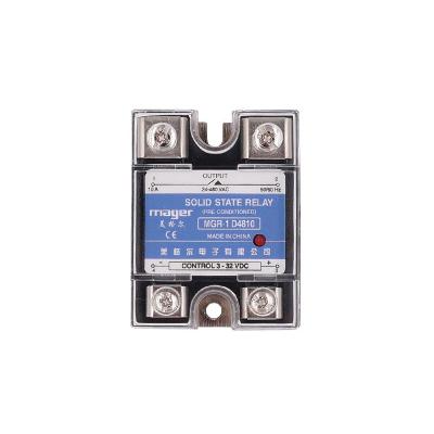 China MGR-1 D4810 Sealed DC Control Single Phase Solid State Relay Accessories SSR 10A Smart Home AC Load Voltage 24-480V for sale