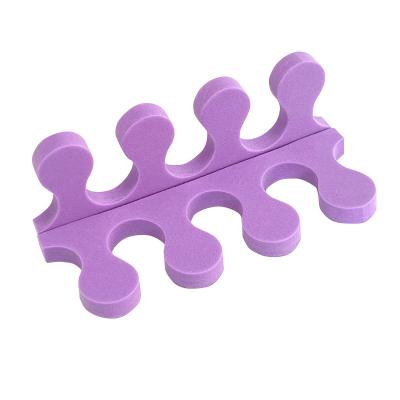 China Colorful Disposable EVA Foam Toe Separator Nail Salon Pedicure Manicure For Nail Beauty Salon for sale