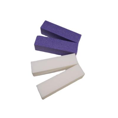 China Grit Logo Color Nail Supply 4 Sides Manicure Customized Eva Sponge Nail File Buffer Block for sale