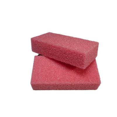 China Plastic Pedicure OEM Size Color Pumice Sponge For Feet Care Callus Remove for sale