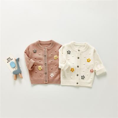 China Korean Toddler Anti-Shrink Baby Knit Cardigans Babies Coat Clothes for sale