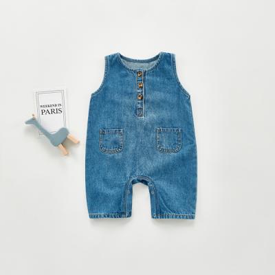 China Comfortable Breathble Newarrival Baby Boy Jeans Rompers Overalls for sale