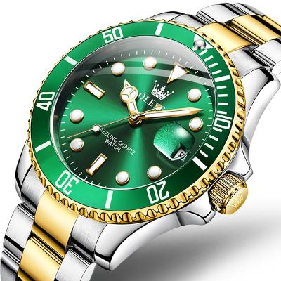 China Automatic Import Calendar Watch Stainless Steel Custom Date Watch Supplier Minimum Import Movement Quartz Waterproof OEM Men's Wrist Watch for sale