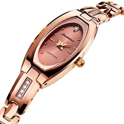 China Simple Girls Small Mini Ladies Watch Fashion Stainless Diamond Square Women Wrist Watch Water Resistant Luxury Classic Quartz Steel for sale