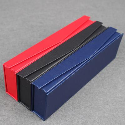 China New Business Materials Ball Gift Recycled Fountain Pen Box Popular Paper Box With Magnet End for sale