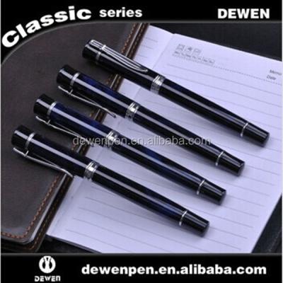 China office & School Pen Black Metal Roller Ballpoint Pen Luxury Pen for sale