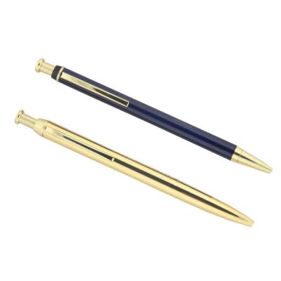 China Office and school use metal dewen promotional metal mechanical pencil, retractable action for sale