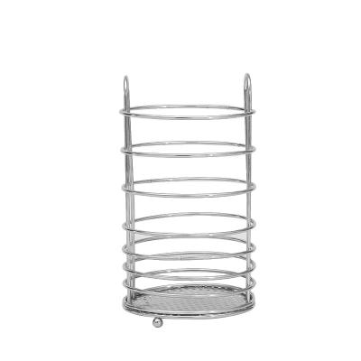 China Modern Metal Kitchen Utensil Tools Cutlery Storage Drying Rack Price Rack for sale