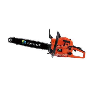 China 2-Stroke Professional Wood Cutting Machine Mini Gasoline Chain Saw 4500 45cc Chainsaw for sale