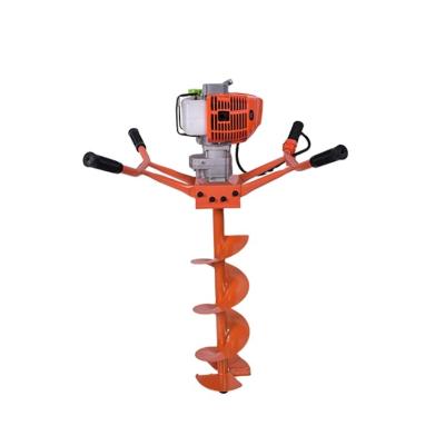 China TH-EA6803 52CC HEAVY DUTY Gas Powered Post Hole Digger For Tree Transplant Woodworking Drill for sale