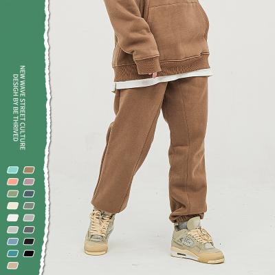 China Hip Hop Loose Casual Pants Street Anti-wrinkle Men's Sweatpants Jogger Pants Fleece Reflective Jogger Pants for sale