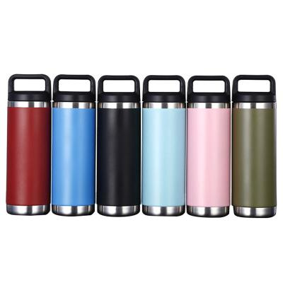 China 18oz 36oz 64oz Stainless Steel Insulation PORTABLE Custom Sports Water Bottle Double Wall Flask Camping Outdoor Riser Bottles for sale